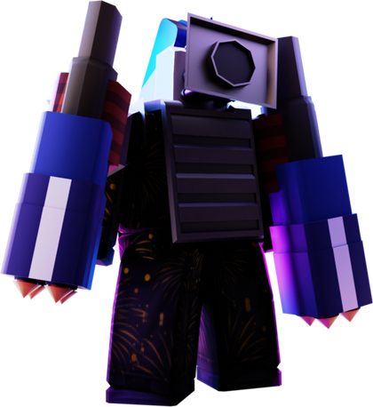 Large Firework Cameraman