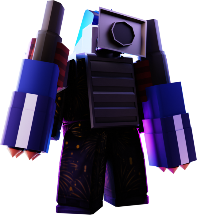 Large Firework Cameraman